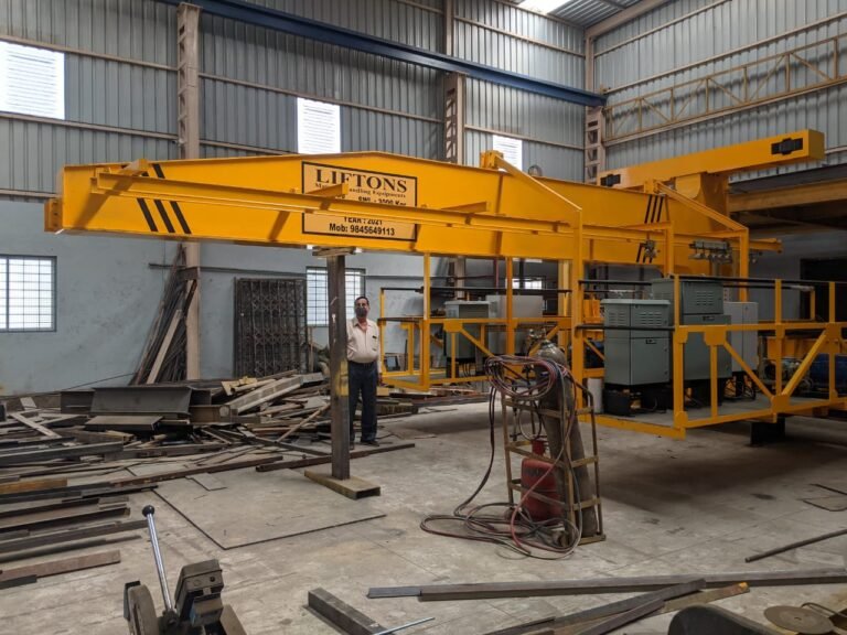 3Ton Cantilever JIB Crane supplied to JSW