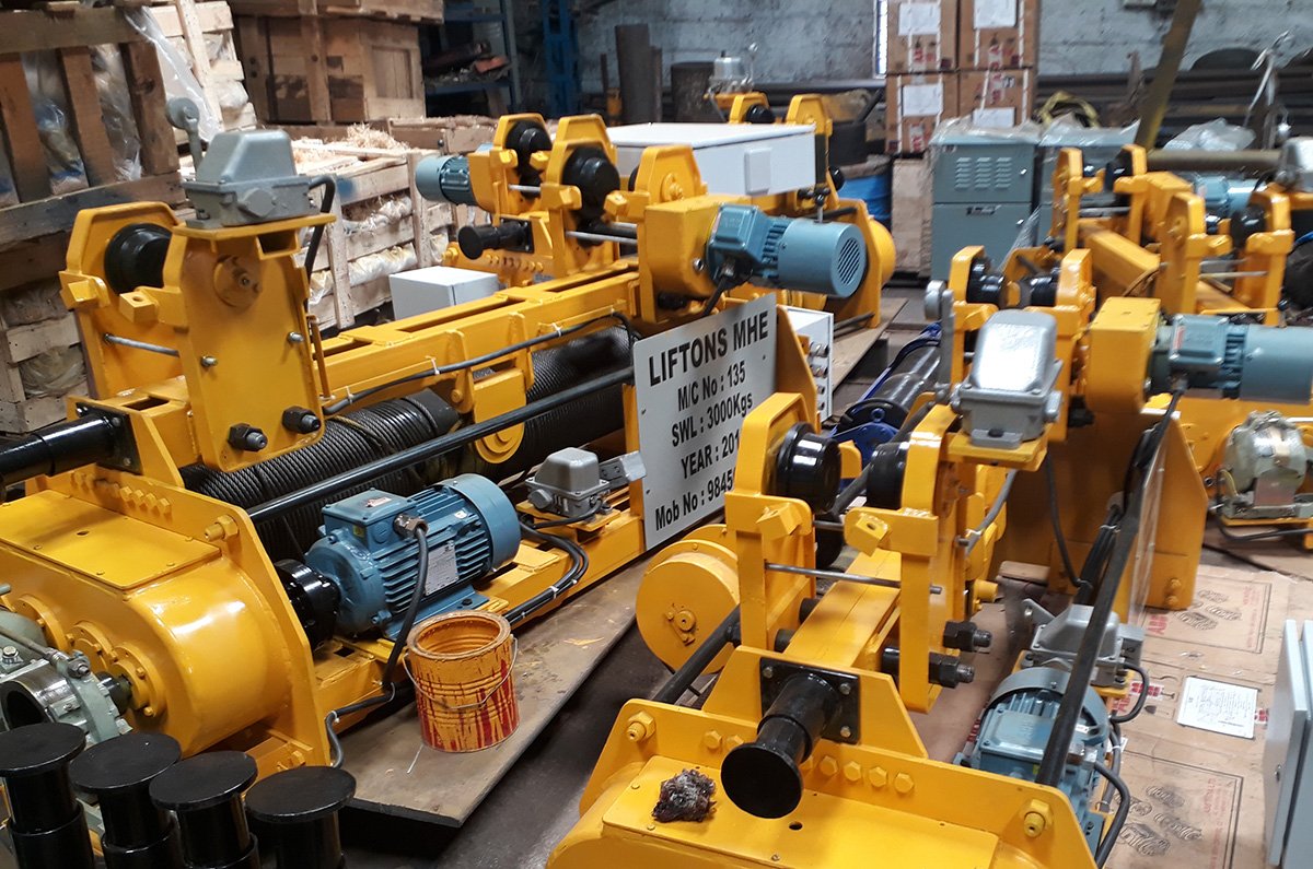 Liftons - SINCE 1975, Continuous innovation in Material Handling Equipment