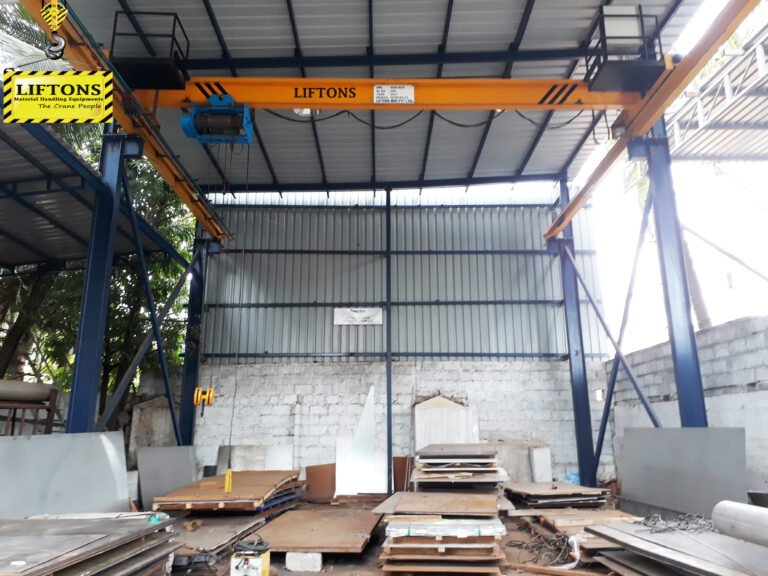 Single Girder EOT Crane installed at Ramsons Bommasandra